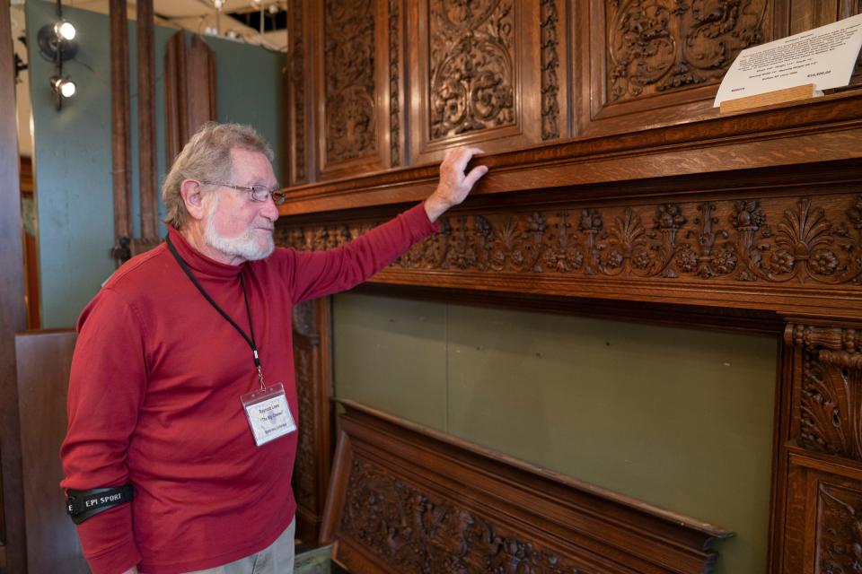 Reynold Lowe, founder and "big cheese" of Materials Unlimited Antiques in his shop on Sept. 28, 2022, will be closing the Ypsilanti store this winter.