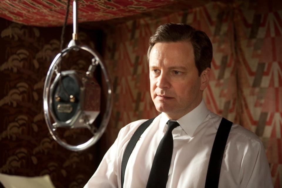 The King's Speech (2010) with Colin Firth as King George VI (Handout)