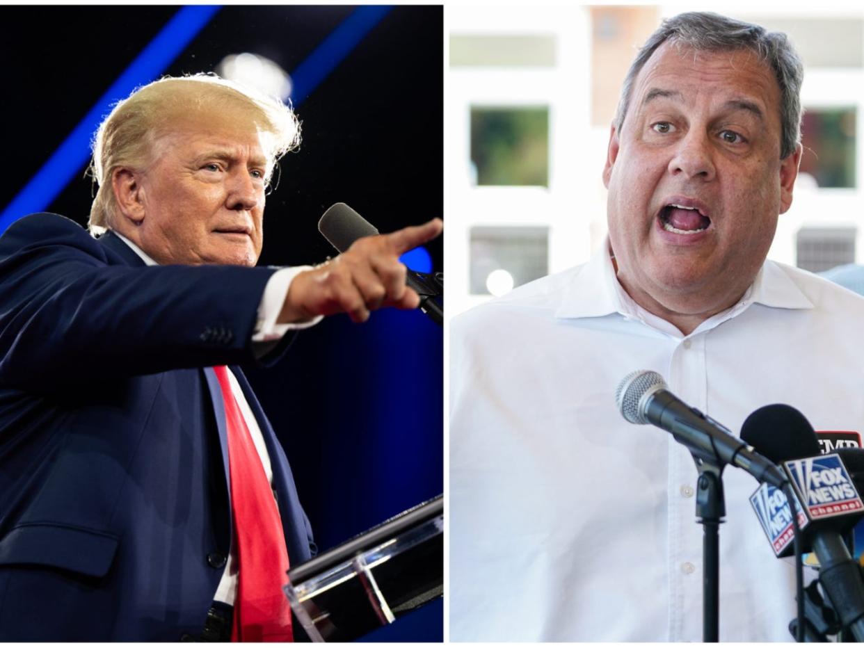 Donald Trump, Chris Christie