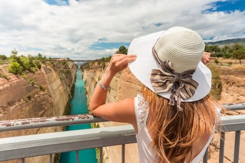 Corinth Canal - Credit: getty