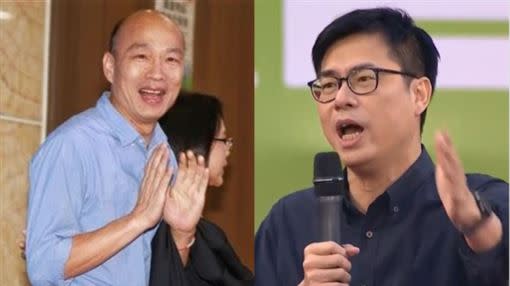 國民黨總統候選人韓國瑜，行政院副院長陳其邁。（組合圖／資料照）