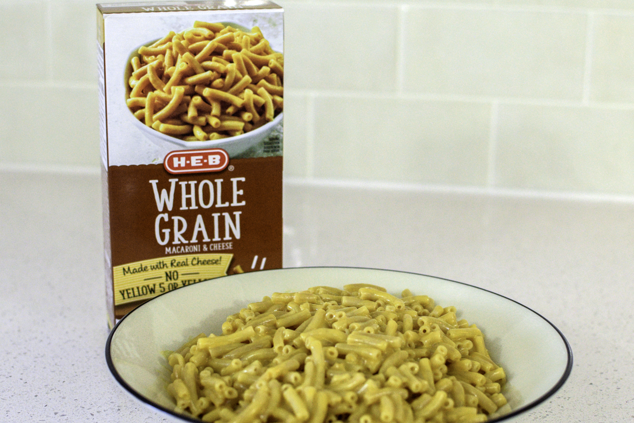 Whole Grain Macaroni and Cheese (H-E-B)