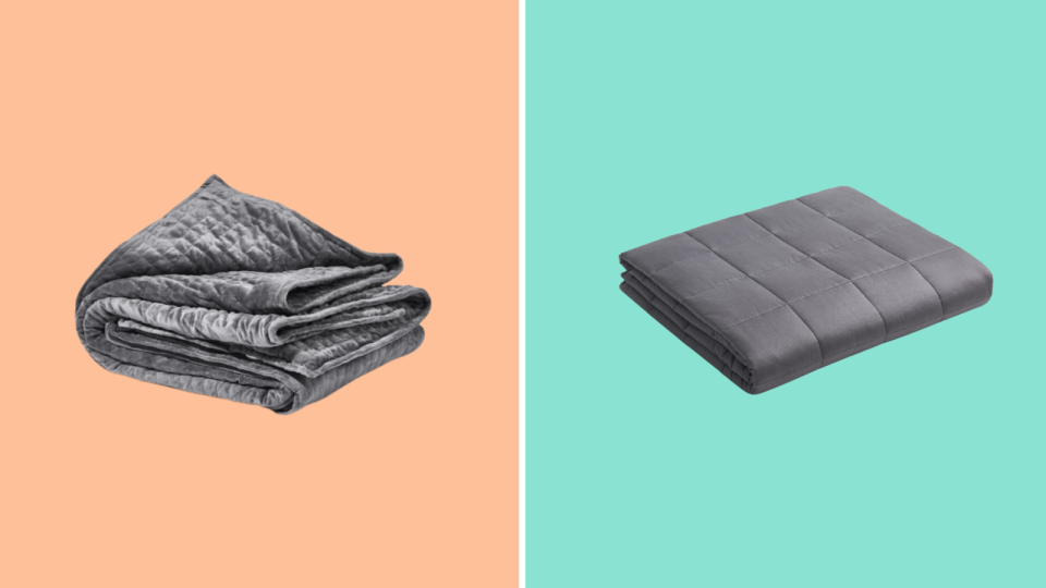 A weighted blanket offers next-level comfort