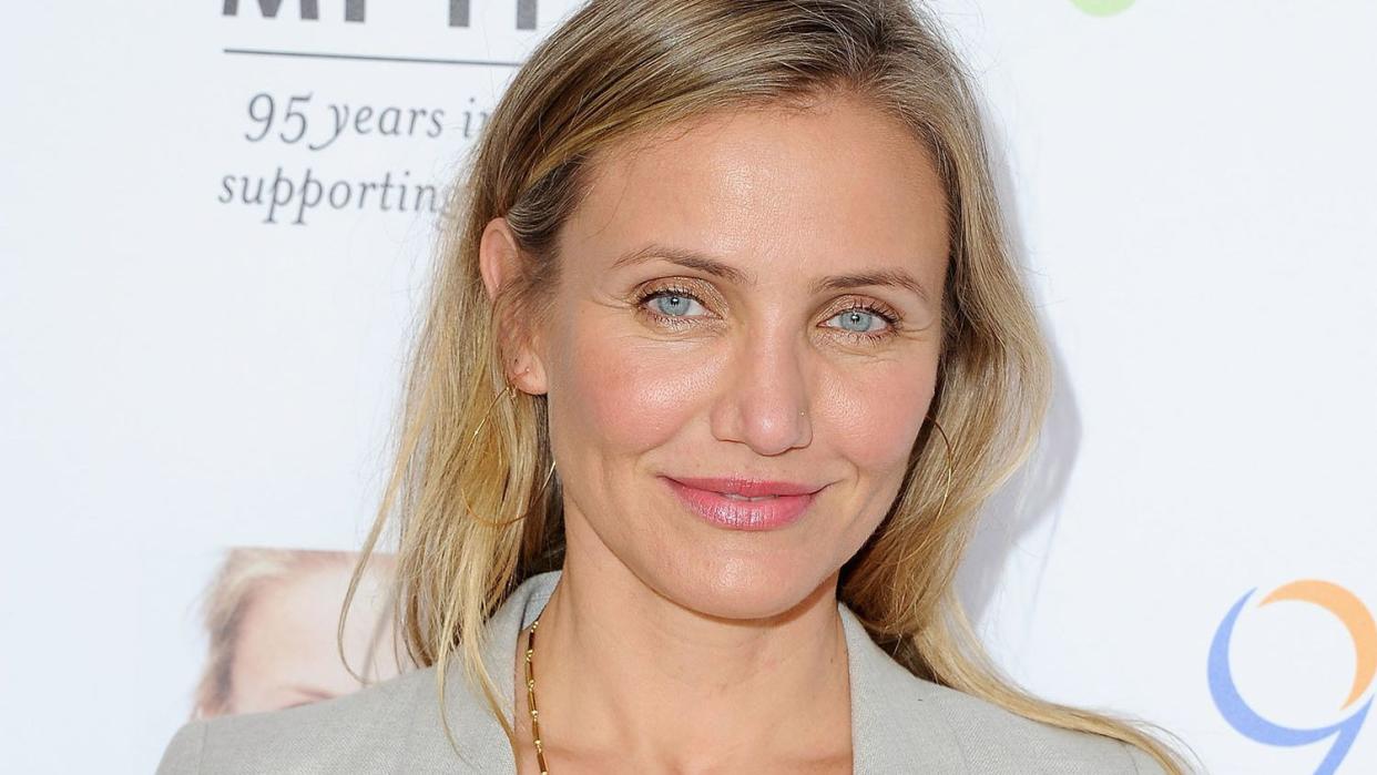 WOODLAND HILLS, CA - JUNE 10: Actress Cameron Diaz arrives at Because Age Is A State Of Mind: Cameron Diaz Joins MPTF To Celebrate Health And Fitness at The Wasserman Campus on June 10, 2016 in Woodland Hills, California. (Photo by Jon Kopaloff/FilmMagic)