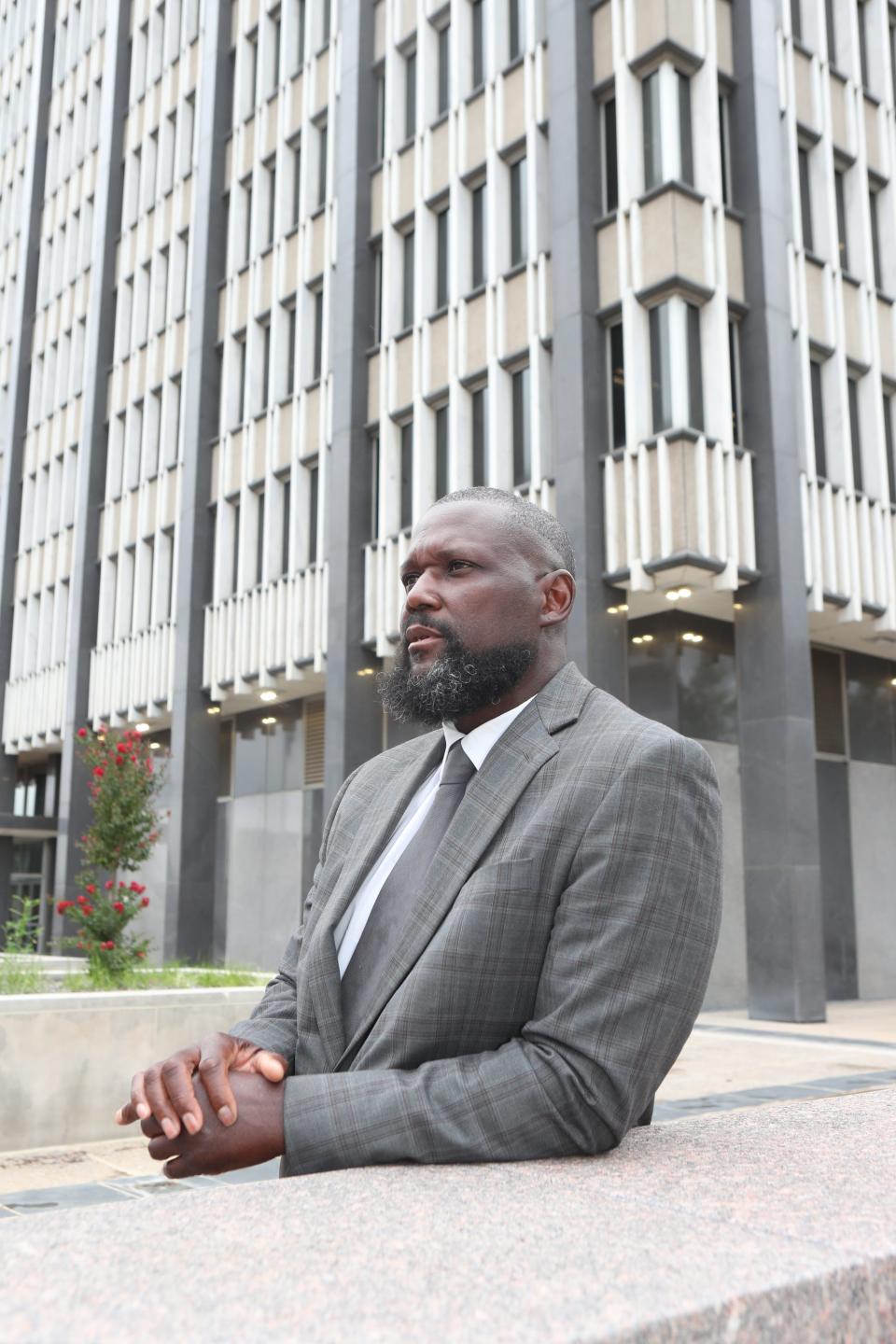 Tyrone Paylor, First Assistant Federal Public Defender in Memphis, Tennessee, Aug. 8, 2023. Photo by Karen Pulfer Focht for The Marshall Project.