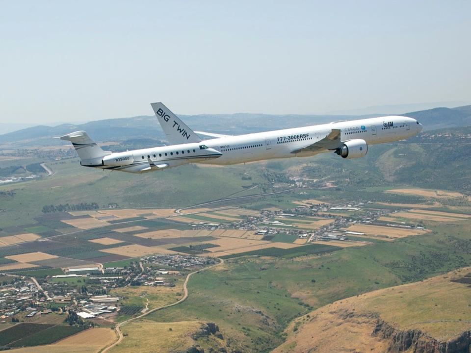 Israel Aerospace Industries Boeing 777-300ER "Big Twin" cargo plane