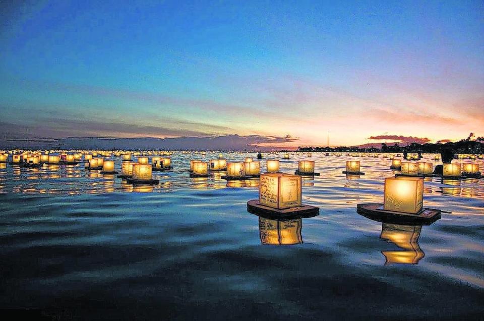 The Water Lantern Festival will light up Theis Park on May 13.