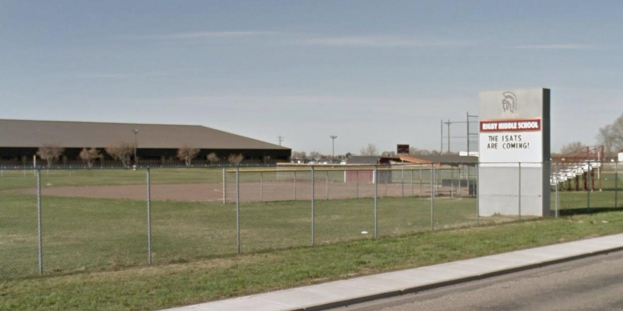 Rigby Middle School in Rigby, Idaho.