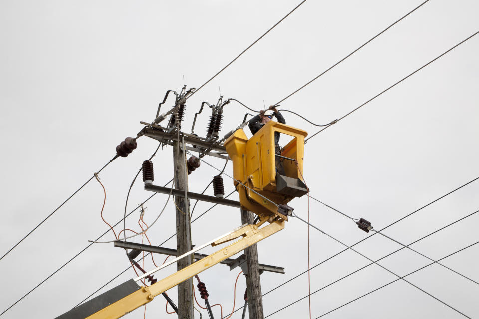 <p>£30,042 annual salary, five deaths: Dealing with high voltage currents is a precarious trade, as five people discovered between 2011 and 2016 (Education Images/UIG via Getty Images) </p>