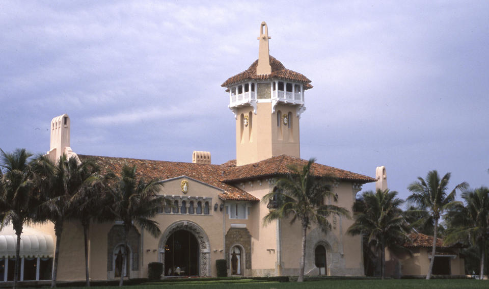 La propiedad Mar-a-Lago, de Donald Trump, en Palm Beach, Florida. (Walter McBride/MediaPunch /IPX)