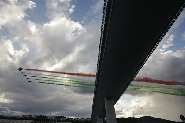 Italy Genoa Bridge