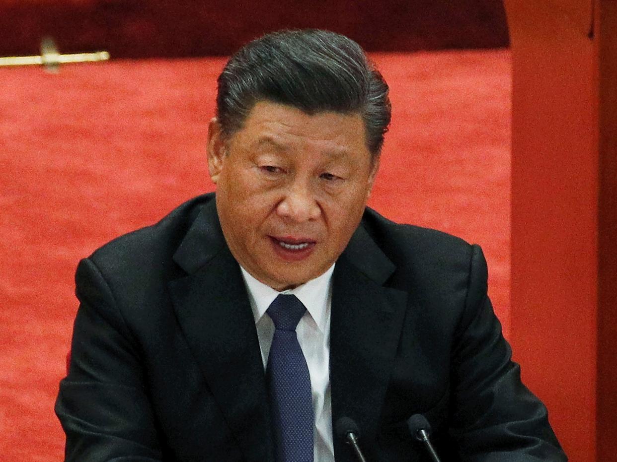 Chinese President Xi Jinping said multilateralism was crucial for tackling the global climate crisis (AP)