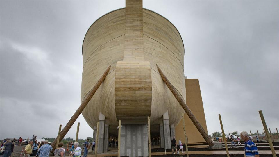 Desde su anuncio en 2010, el proyecto del arca ha irritado a opositores que dicen que la atracción será en detrimento de la educación científica y que no debió haber recibido incentivos fiscales por parte del estado. Foto: Lanacion.com