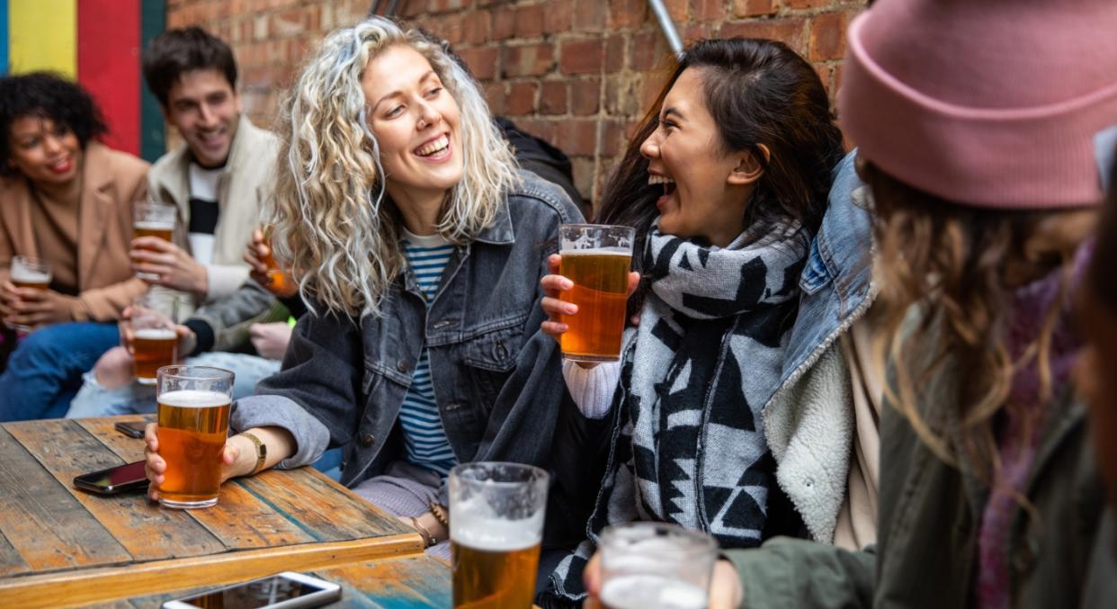 A simple pint at the pub is something we are very much looking forward to (Getty)