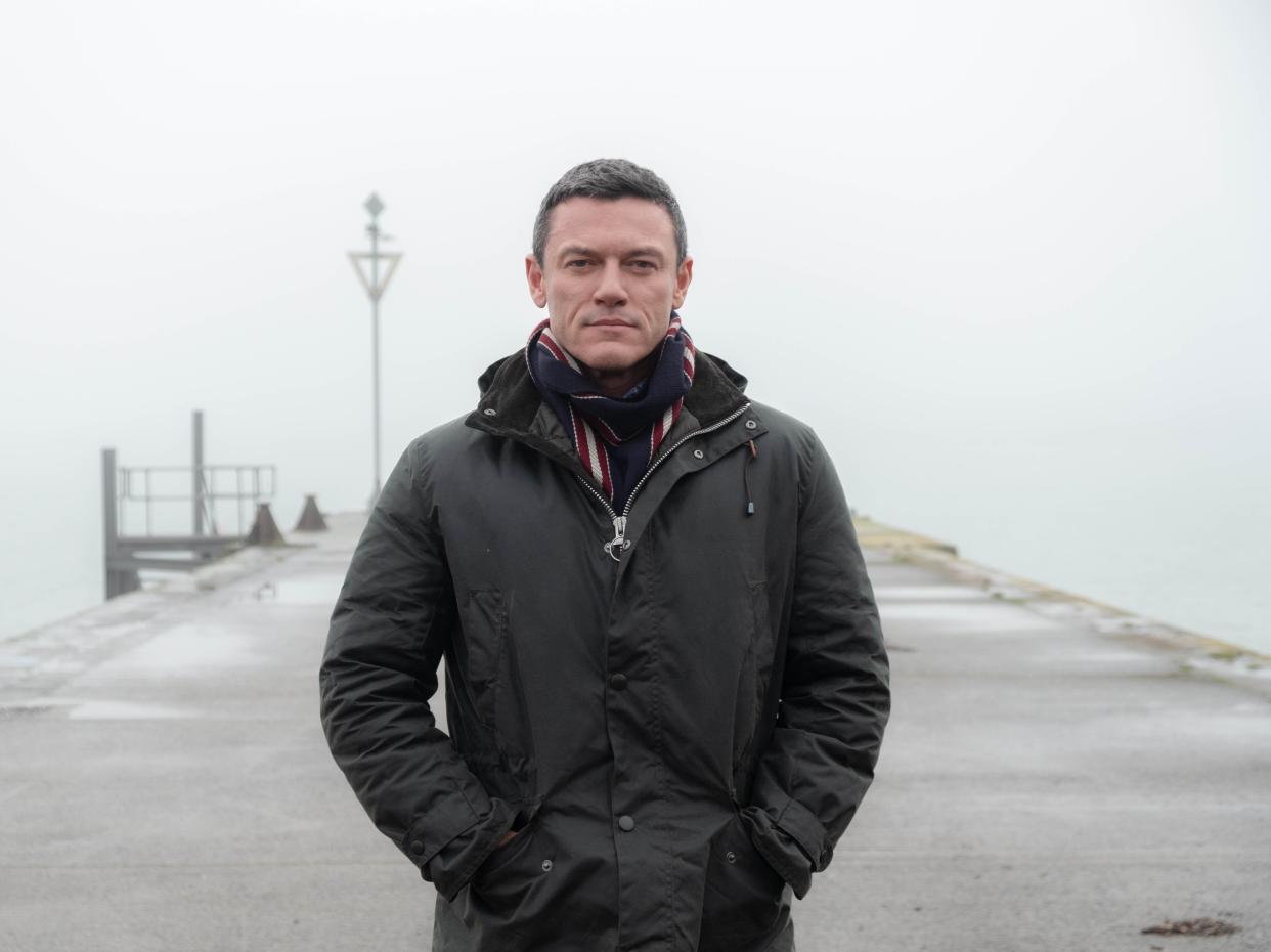 <p>Luke Evans as Detective Superintendent Steve Wilkins in ‘The Pembrokeshire Murders’, the latest true-crime series to prove a fast hit with audiences</p> (ITV)