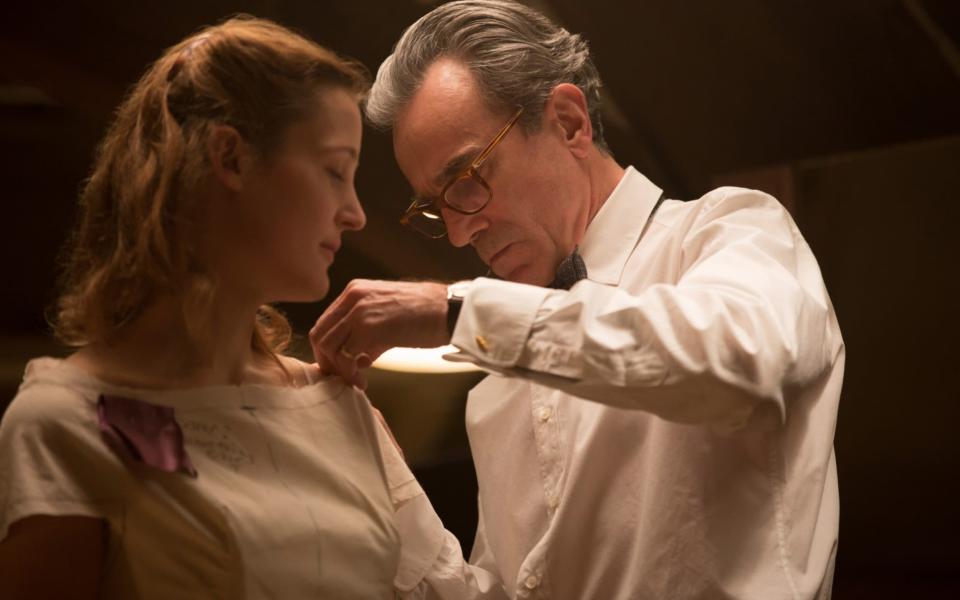Daniel Day-Lewis and Vicky Krieps in Phantom Thread - Focus Features