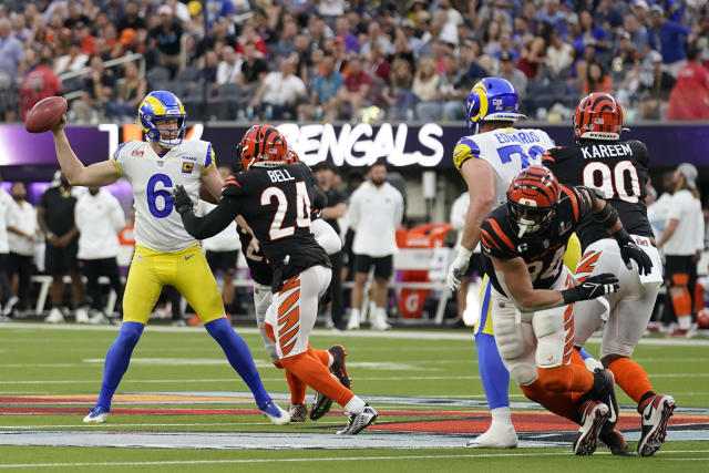 Los Angeles Rams vs Cincinnati Bengals betting odds, point spread in Super  Bowl 2022