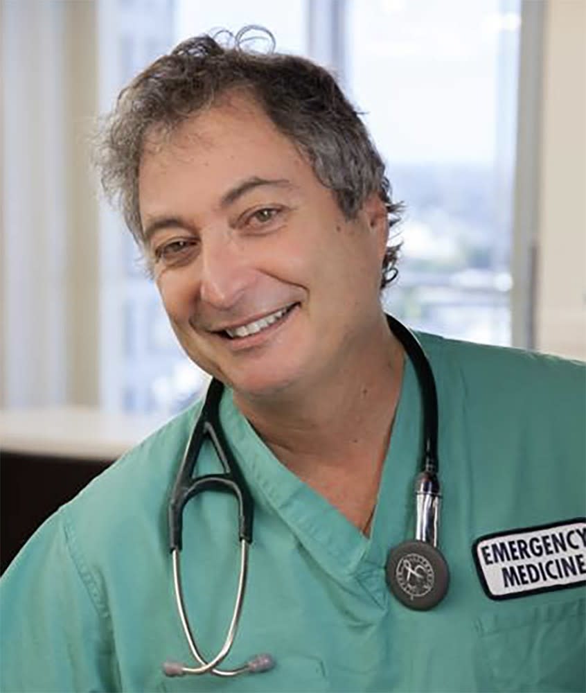 Laguna Beach resident Dr. Eric Alcouloumre is an emergency room physician at Hoag Hospital Newport Beach.