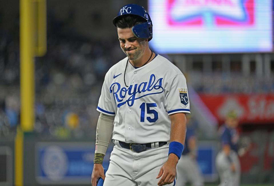 Whit Merrifield was an All-Star for the Royals in 2019 and 2021.