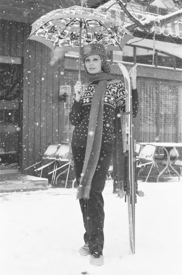 Sophia Loren en Autriche, 1978