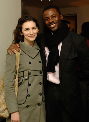 Liane Balaban and Derek Luke at the Santa Barbara Film Festival premiere of Universal Pictures' Definitely, Maybe  01/24/2008 Photo: Ray Mickshaw, WireImage.com