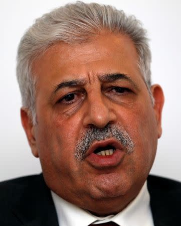 Former Mosul governor Atheel al-Nujaifi speaks during an interview with Reuters in Erbil, in Iraq's Kurdistan region October 4, 2016. REUTERS/Khalid al Mousily