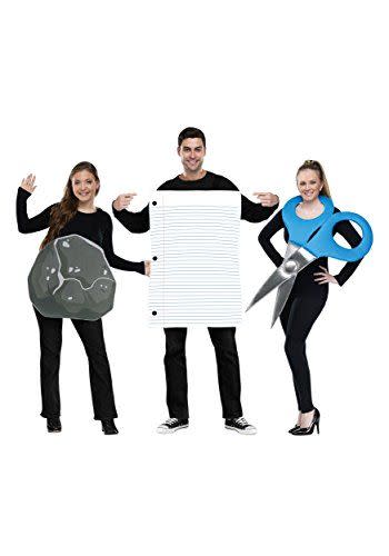18) Rock, Paper, Scissors Group Costume