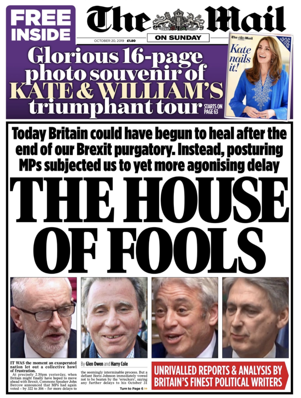 Mail on Sunday