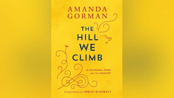 PHOTO: The book cover of 'The Hill We Climb' by Amanda Gorman is shown. (Viking Books)