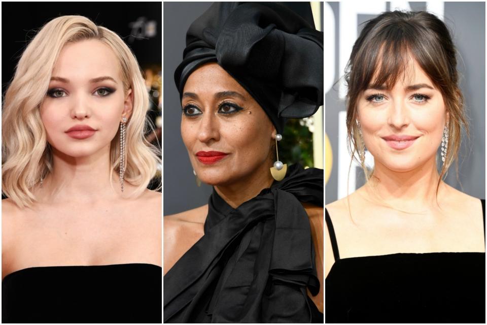 Ahead, see all of the makeup and hair highlights on tonight's red carpet.