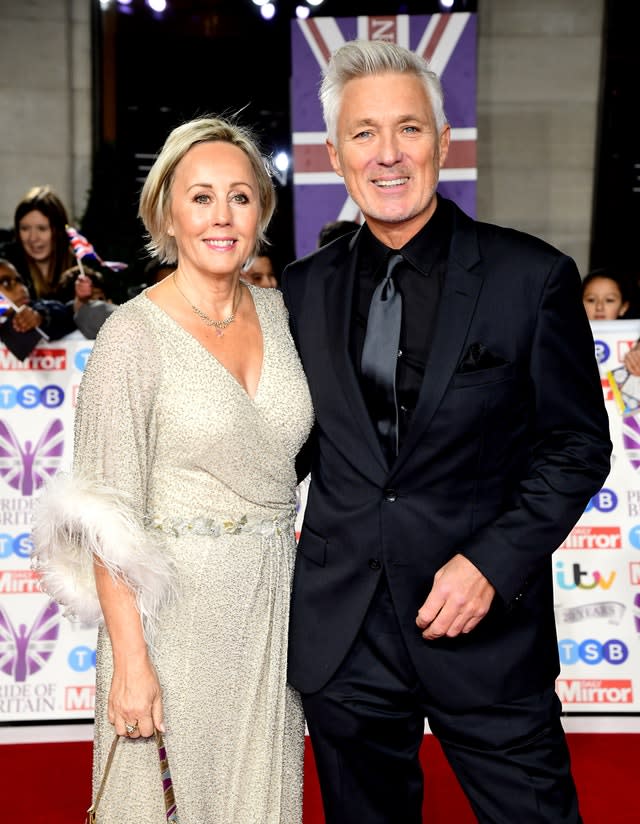 Shirlie Holliman and Martin Kemp