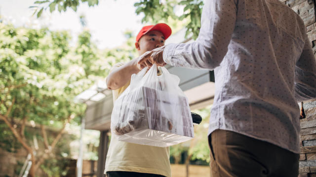 Sandwich In Plastic Bag High-Res Stock Photo - Getty Images