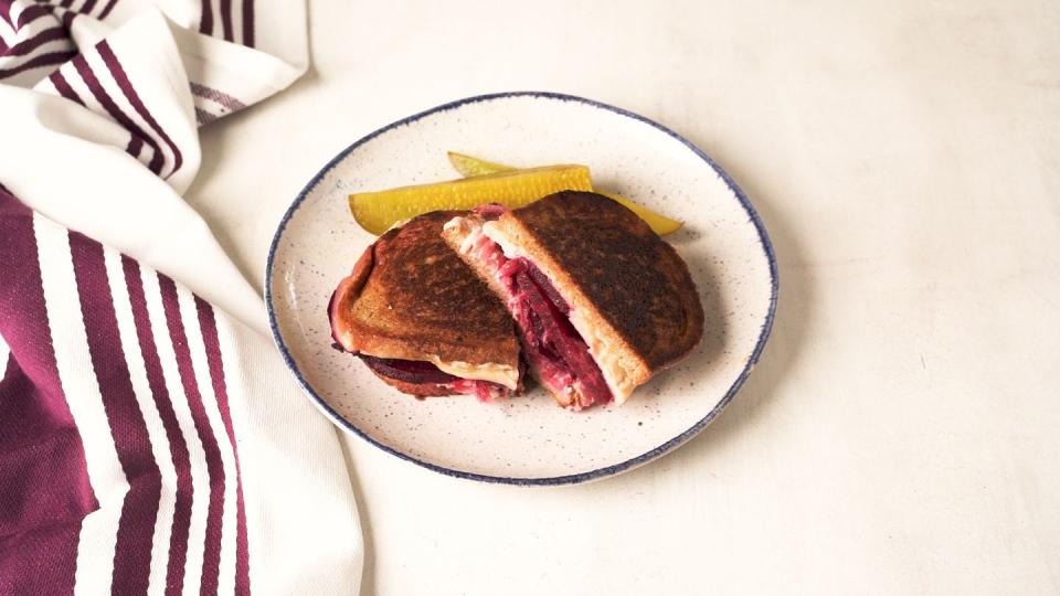 Vegetarian Beet Reubens