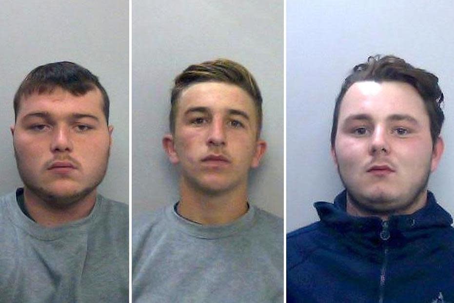 Henry Long, Jessie Cole and Albert Bowers (Thames Valley Police/PA Wire)