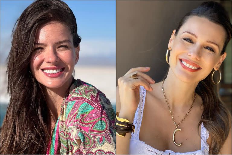 Eugenia 'la China' Suárez reveló cómo es su relación con Carolina 'Pampita' Ardohain (Foto: Instagram/@sangrejaponesa/@pampitaoficial)