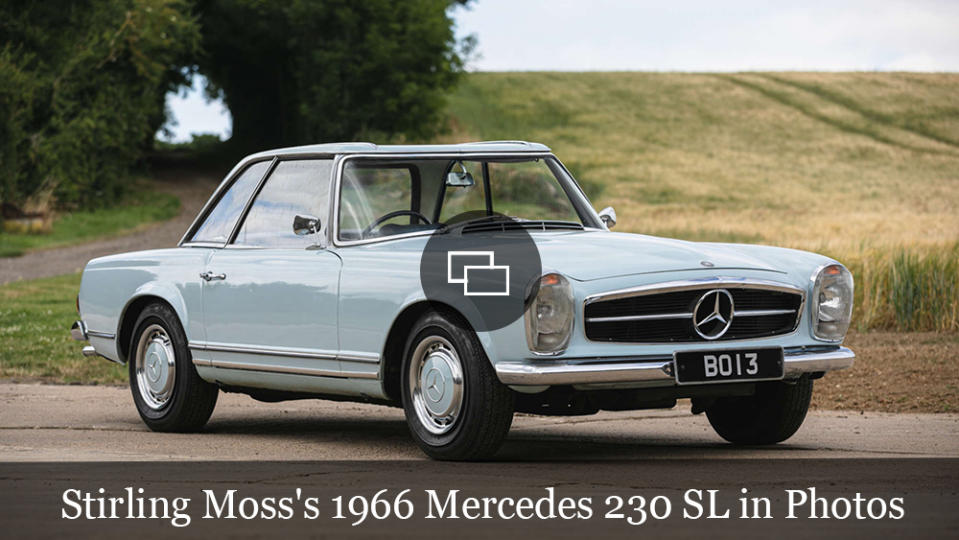 Stirling Moss's 1966 Mercedes 230 SL