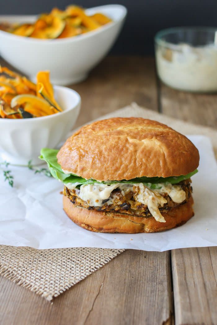 Vegetarian | Main: Butternut Squash Apple Burgers