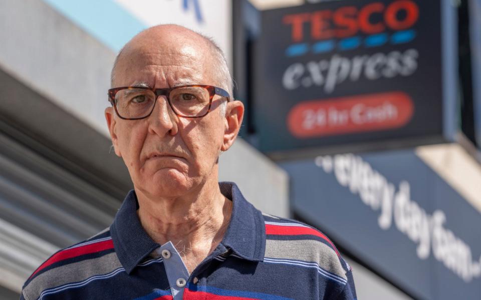 David Cox thought he could count on Tesco to keep its email service running   - Andrew Crowley