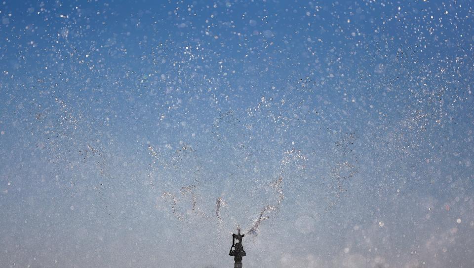 An irrigation sprinkler used by Imperial Irrigation District is pictured in Salton City, Calif., on Wednesday, Dec. 13, 2023. | Kristin Murphy, Deseret News