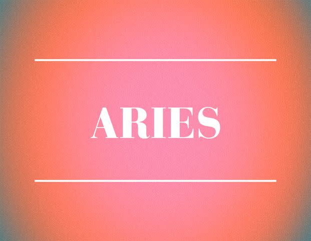 Aries zodiac sign.