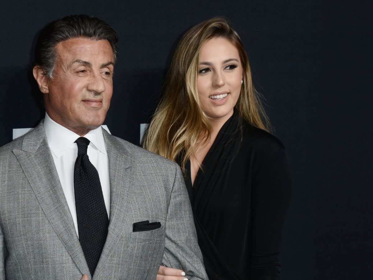 Sophia is Stallone’s eldest daughter (Getty Images)