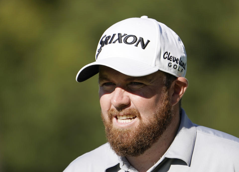 FILE - In this file photo dated Wednesday, Oct. 23, 2019, Shane Lowry of Ireland walks onto the 9th hole during the pro-am event of the Zozo Championship PGA Tour at Accordia Golf Narashino C.C. in Inzai, east of Tokyo, Japan. Lowry won the first major title of his career in the middle of 2019, and is now trying to end the year as Europe’s No. 1 golfer, as he heads for the Race to Dubai championship and the last event of the season on the European Tour. (AP Photo/Lee Jin-man, FILE)