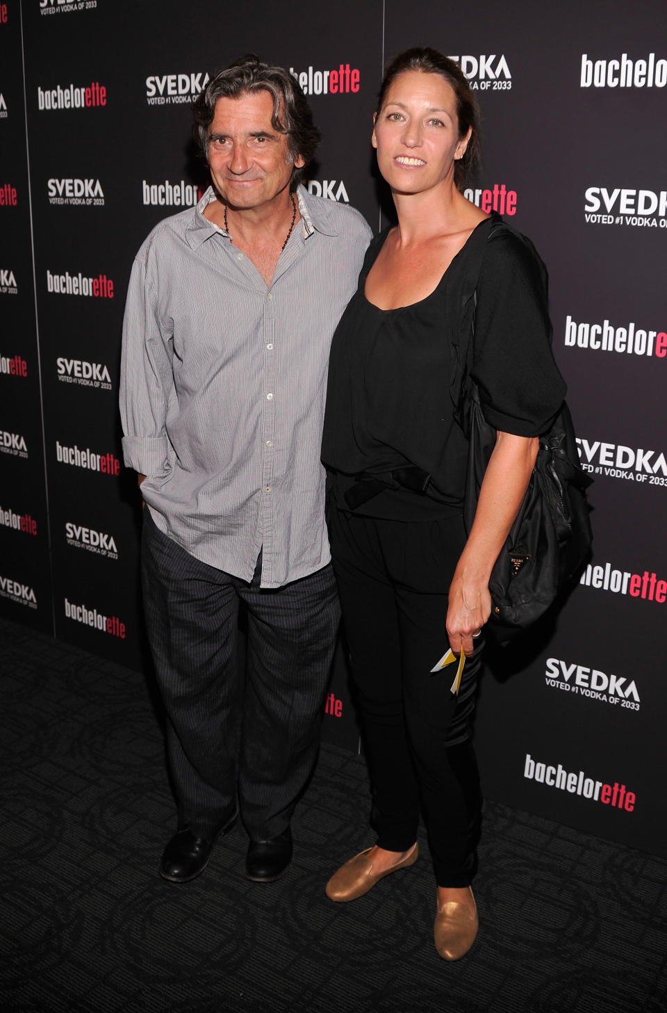 Griffin Dunne and Anna Bingeman at the New York City premiere of "Bachelorette" on September 4, 2012.