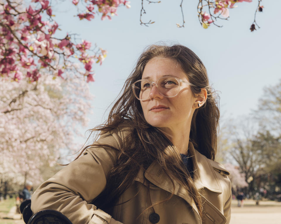 Mallory Knodel de Center for Democracy and Technology en Lincoln Park, en Washington, el 29 de marzo de 2021. (Jared Soares/The New York Times)