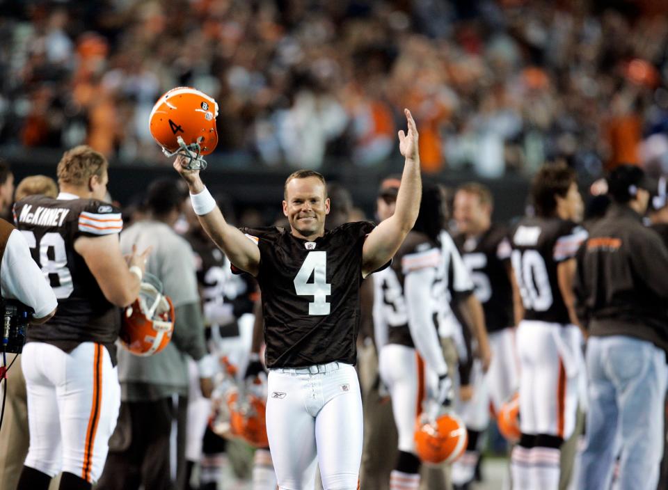 Phil Dawson went undrafted in 1998 and bounced around the NFL until he found homes with the Cleveland Browns and San Francisco 49ers. The former Texas kicker booted a staggering 441 career NFL field goals, ninth-most all-time.