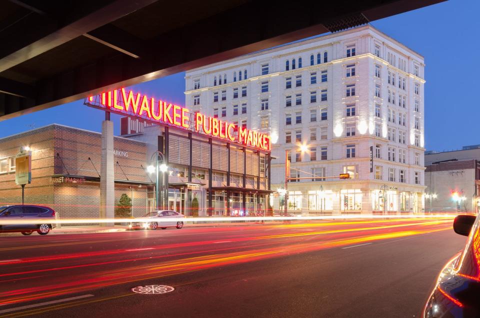 The Milwaukee Public Market in the Third Ward has an array of vendors offering everything from lobster rolls to vegan food.