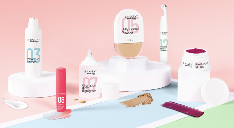 Part of the new "Go Beyond Beauty" collection by Aptar Beauty.