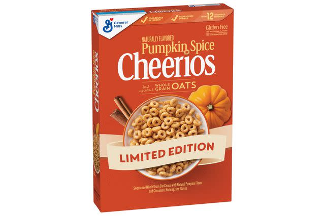 <p>Courtesy of Cheerios</p> Pumpkin Spice Cheerios