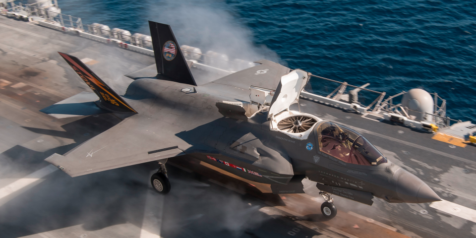 f-35b uss america f 35 marine corps