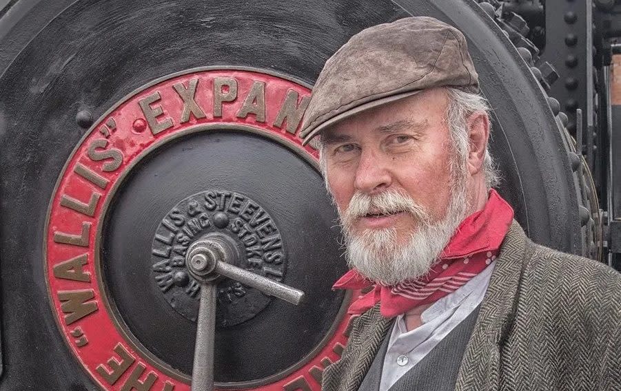 Antony Harrington, a locomotive enthusiast, was found dead in his garden